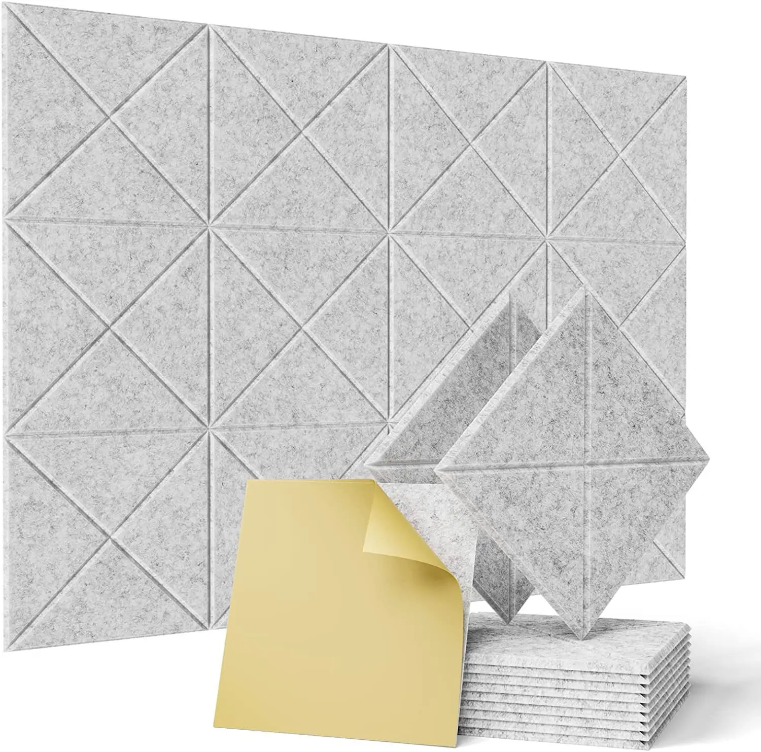 Soundproof Standard Absorbent Polyester Soundproof Wall Panels Pet Felt Sound Proof Absorbing Acoustic Panel