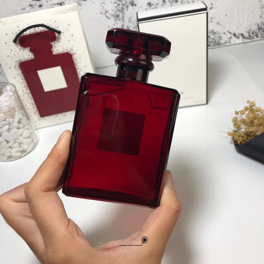 High-quality 5th red 100ml perfume original brand ladies and ladies perfume lasting fragrance female original perfume.