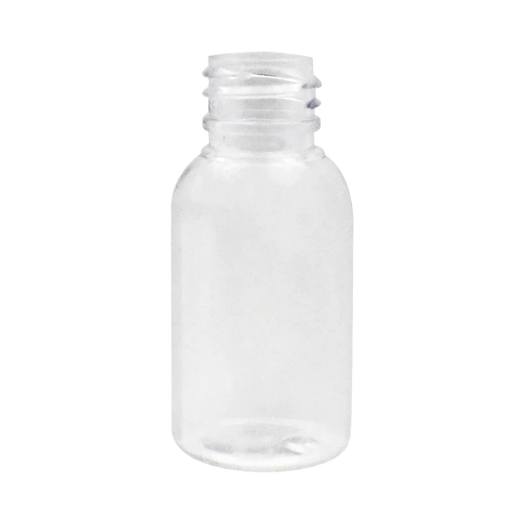 Wholesale luxury 30ml Medicine Capsule Vitamin Bottle Plastic PET Clear Food-grade Bottle For Beverage Plastic PET Bottle