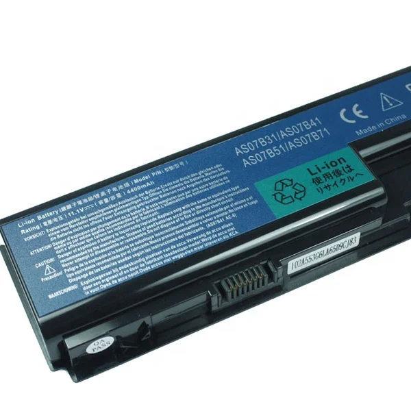  Оригинальный аккумулятор AS07B31 AS07B32 AS07B41 для ноутбука Acer Aspire 5220 5310 14 8 v 4800mah 71WH as07b42 AS07B52