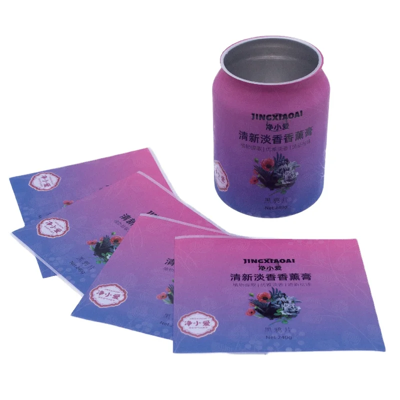 Custom Printing PET/PVC Heat Shrink Sleeve Label For Glass Bottle Jars Cans Packaging Rolls Shrink Film Labels Wrap