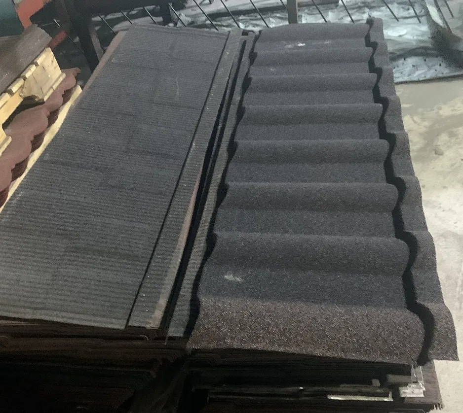 Factory directly sell stone coated metal roofing tile for house villa corrugated metal roofing sheet