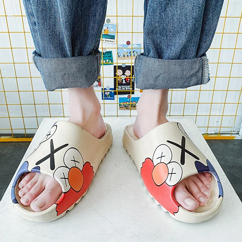 
Wholesale Lover Summer Beach LOGO Custom Slide Sandal 