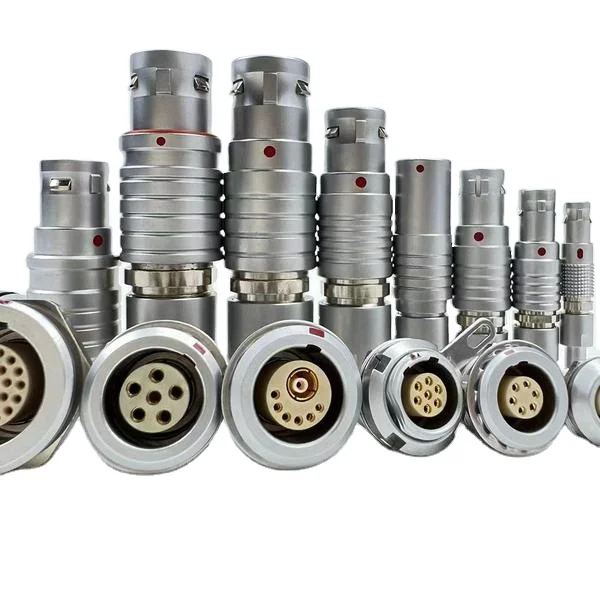Manufactures LEMOS connector 0b 1b 2b 3b 4b 2  3  4  5  6  7  16 16 19 26 30 40 pin FGG metal circular  fast connector
