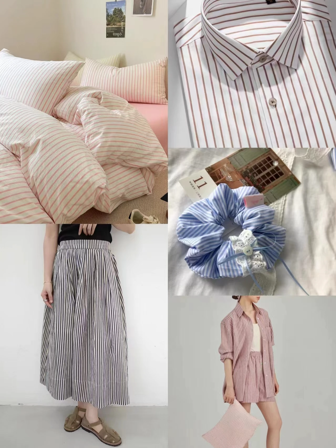 Online Wholesale Fabric Business Casual Pinstripe Shirts Fabric 50% Polyester 50% Cotton Casual Plain Stripe Fabric For Garments