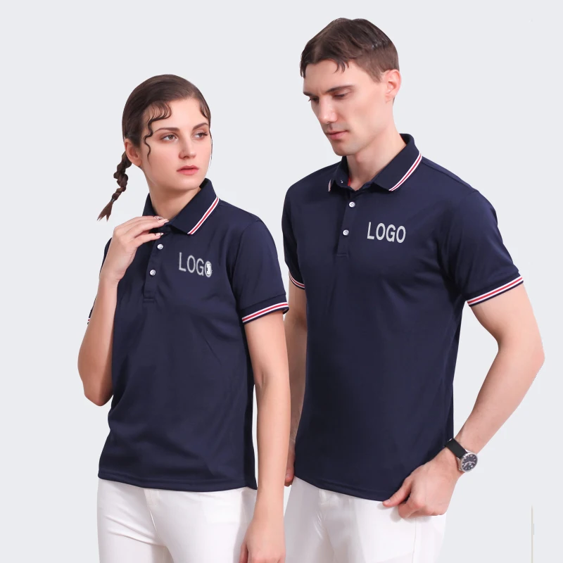 Oem Fashion women shirts custom logo polo shirt unisex Polo t Shirt With Global Wholesaler