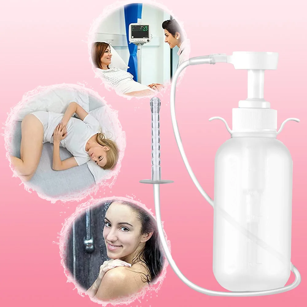 Aromlife High Quality Vaginal Anal Douche for Women Enema Bulb Comfortable design Nozzles vagina Cleansing