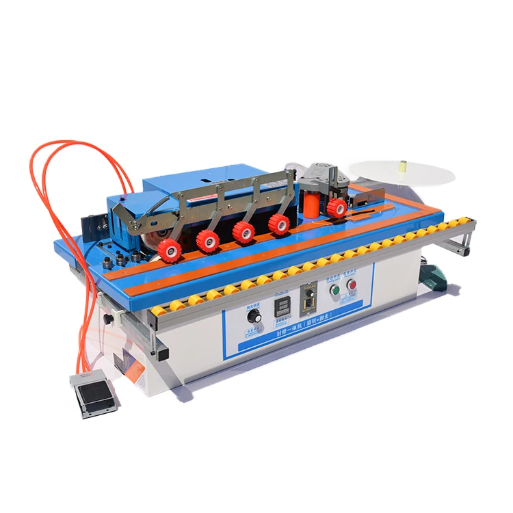 Мини МДФ Двойной кромки ПВХ триммер ручной Кромкооблицовочный станок