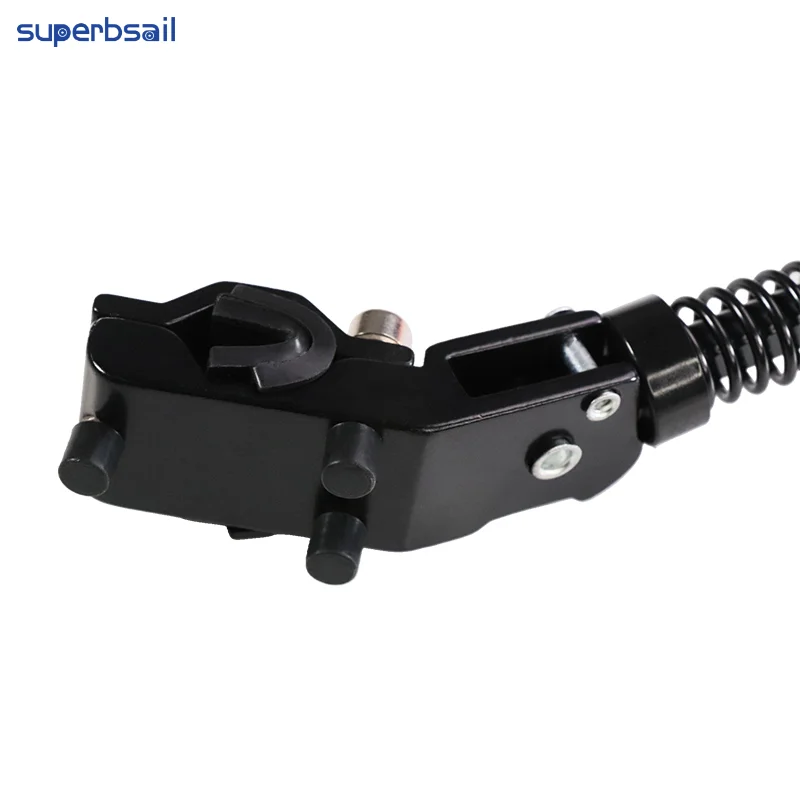 Superbsail Kickstand Bicycle Stand Bike Center Mount Foldable Heavy Duty Adjustable MTB Bike Kickstand Foot Support Dual Leg