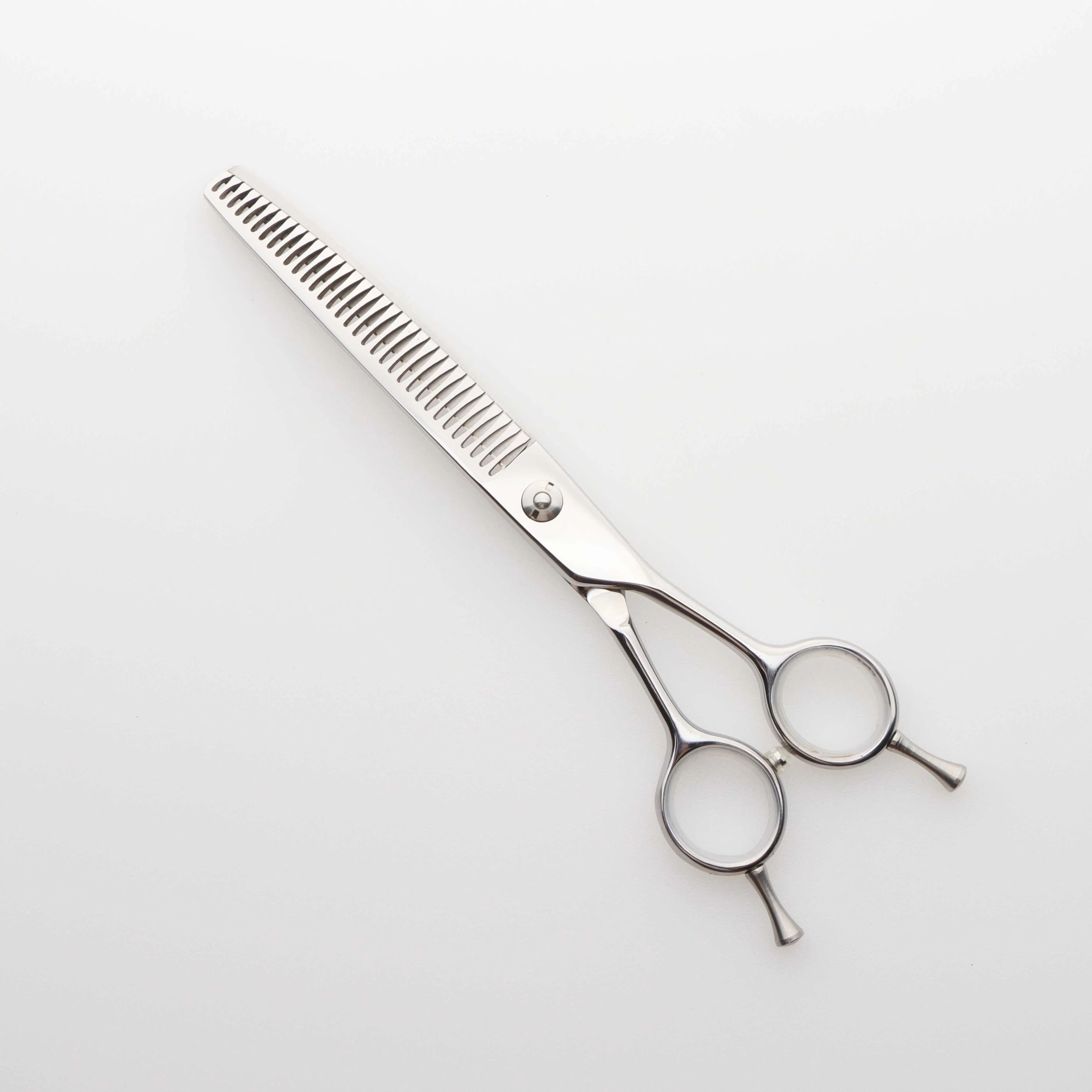 Professional 7Inch Pet Dog Grooming Thinning Shears OEM Japan 440C Steel Curved Chunker Scissors