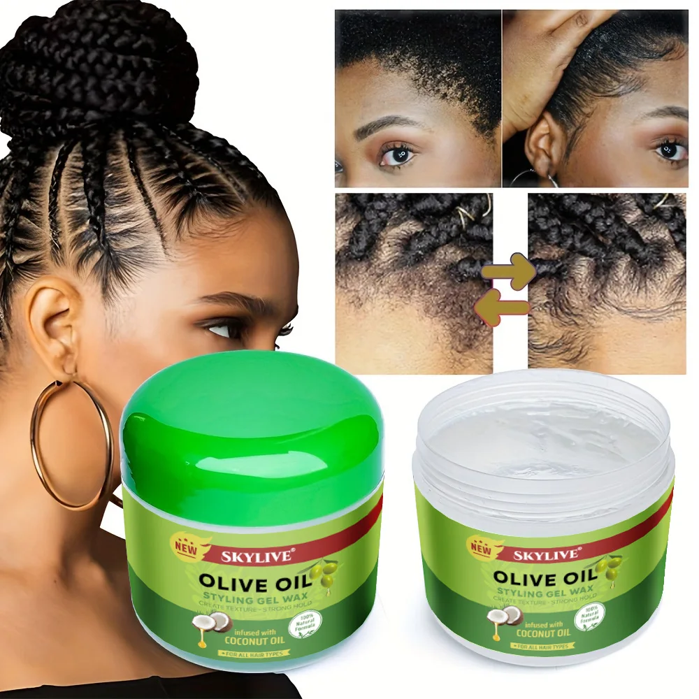 Private Label All Day Lock Extra Hold 4c Hair Styling Twist Locking Edge Braid Hair Gel Vendor Shine And Jam Gel