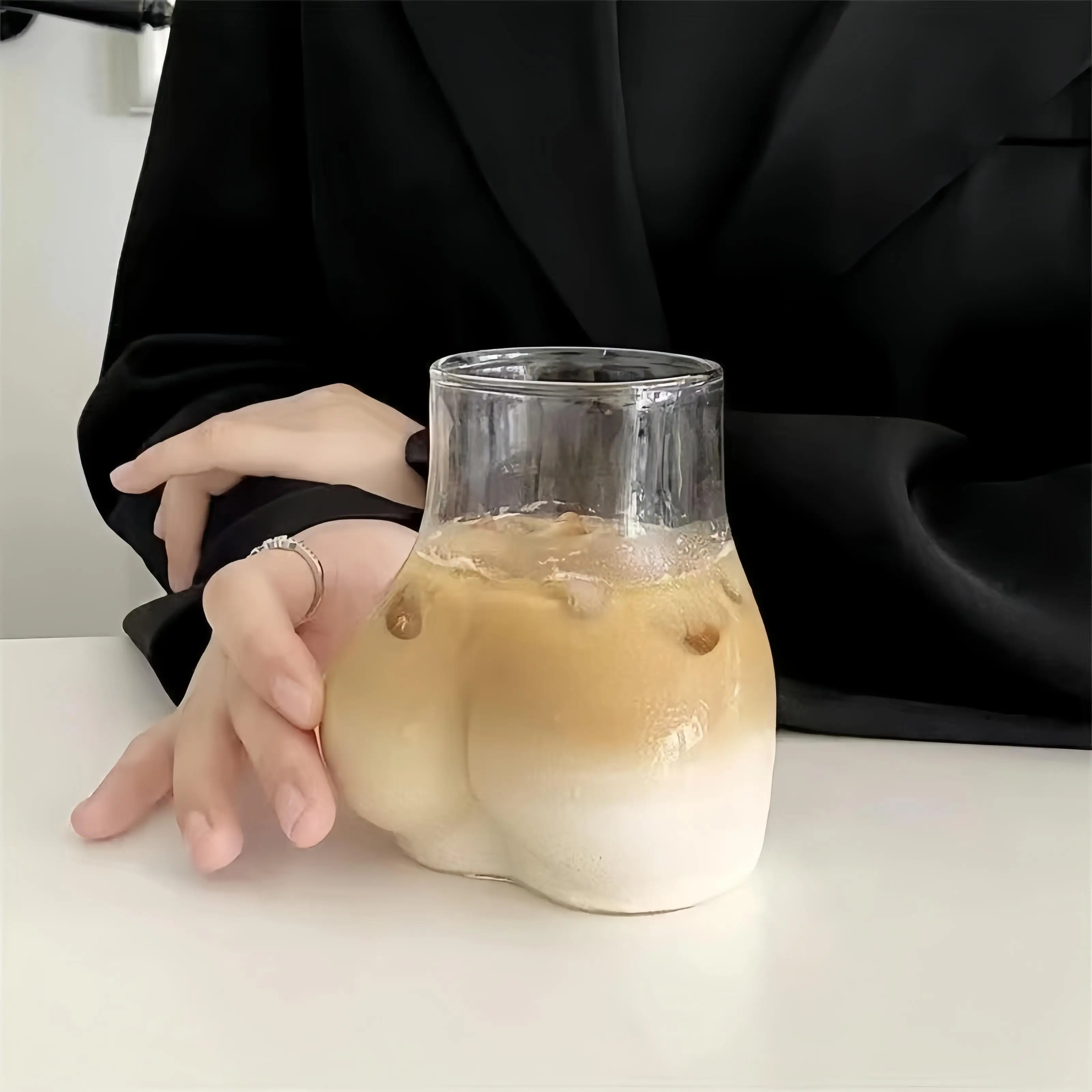New style Creative Personalized Glass Mug Cute Sexy High Boron Silicon Butt Mug glass designs bottles