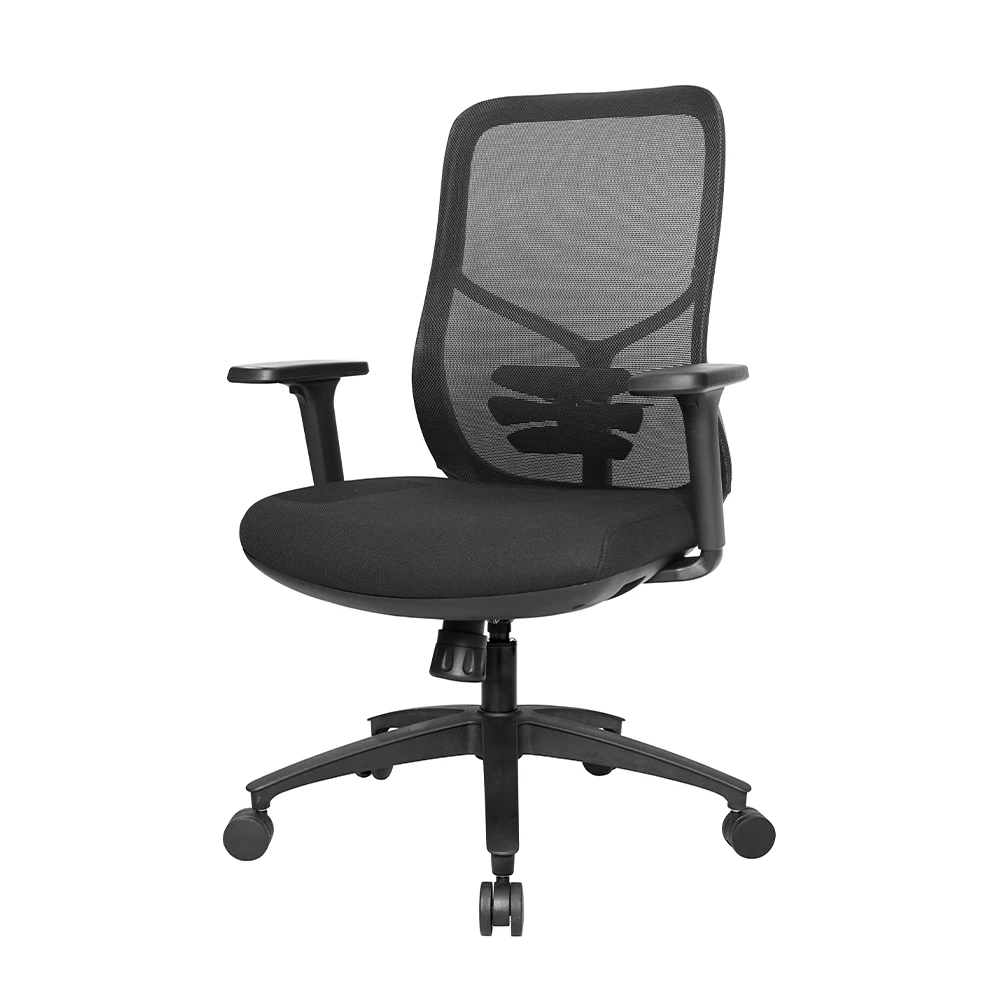 Kabel Luxury Mesh Seat Locks Back Line Control Mid Back Office Desk Chair Mesh
