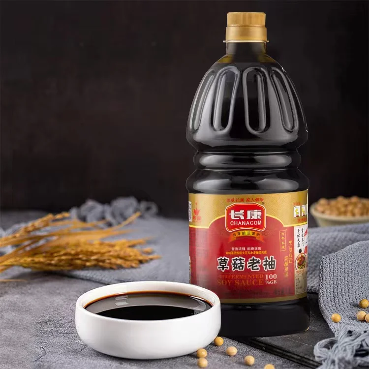2022 Wholesale High Quality Naturally Brewed Soy Sauce Mushroom Dark Soy Sauce