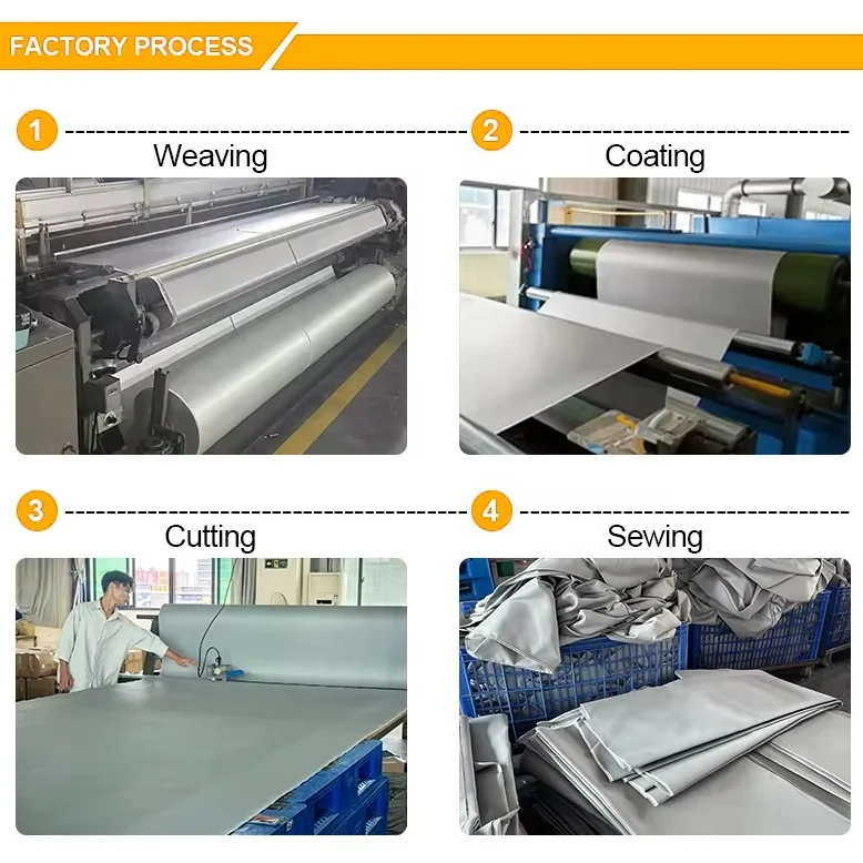 China Manufacture Quality Fiberglass Charging Stations Electric Vehicle Car Fire Blanket