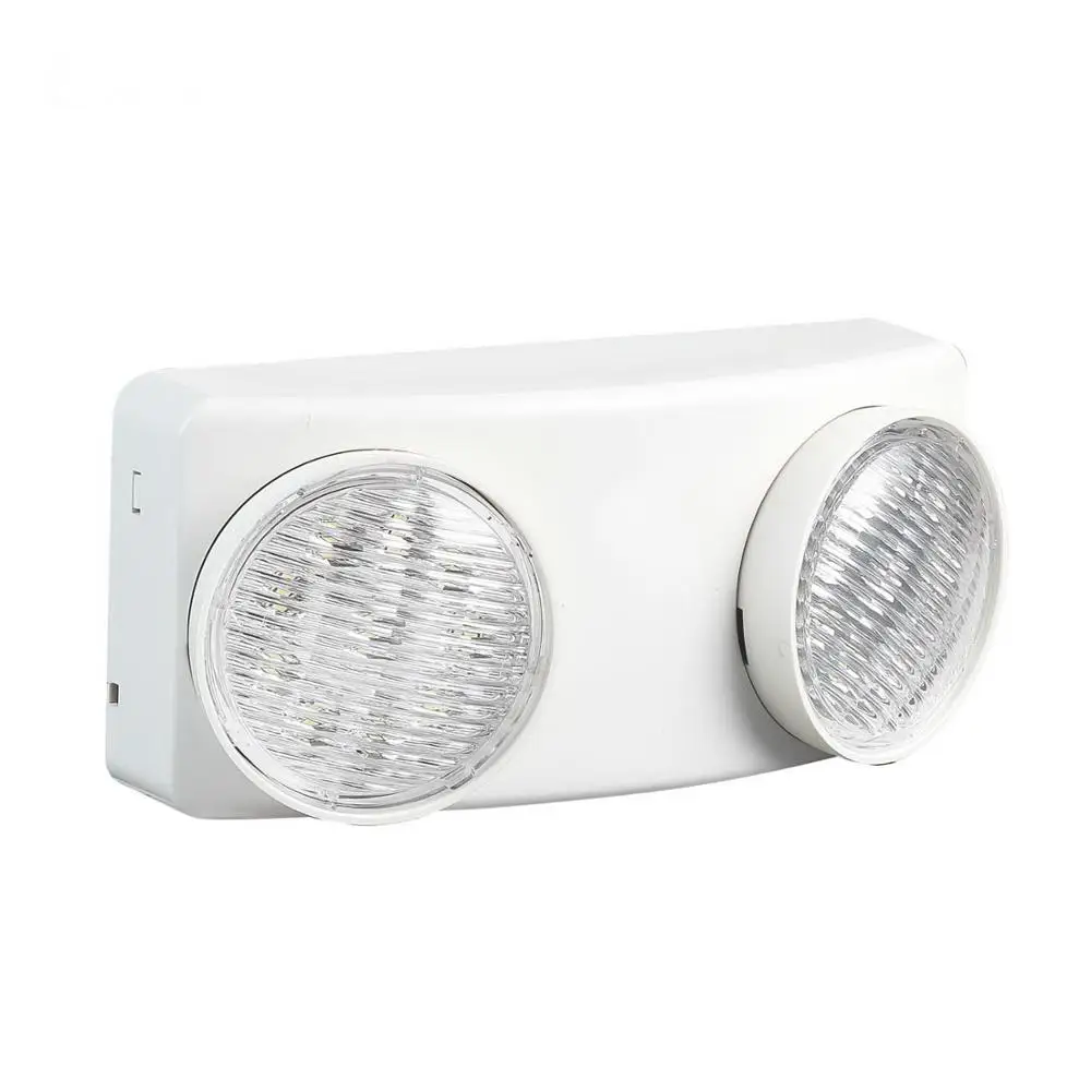 4w Twin Spot Self Test Led 3 Hours Emergency Light
