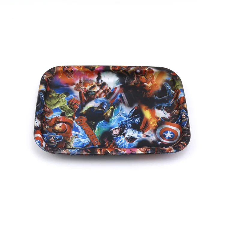 fresh silicone serving tray smoking pipe rolling paper smoke tobacco rubber rolling tray