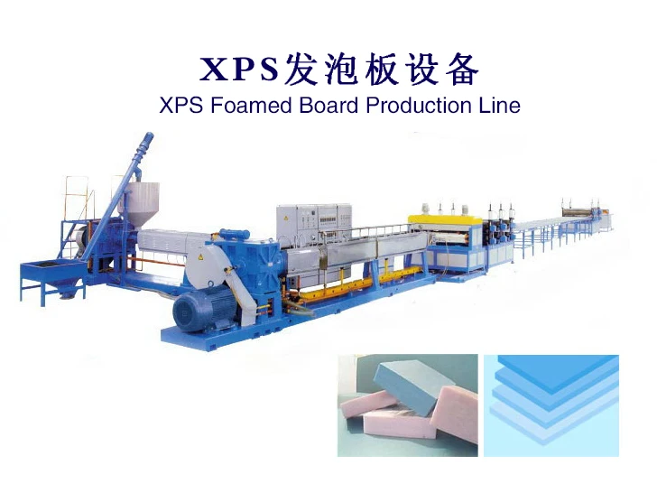 XPS extruded polystyrene foam boards making machine price