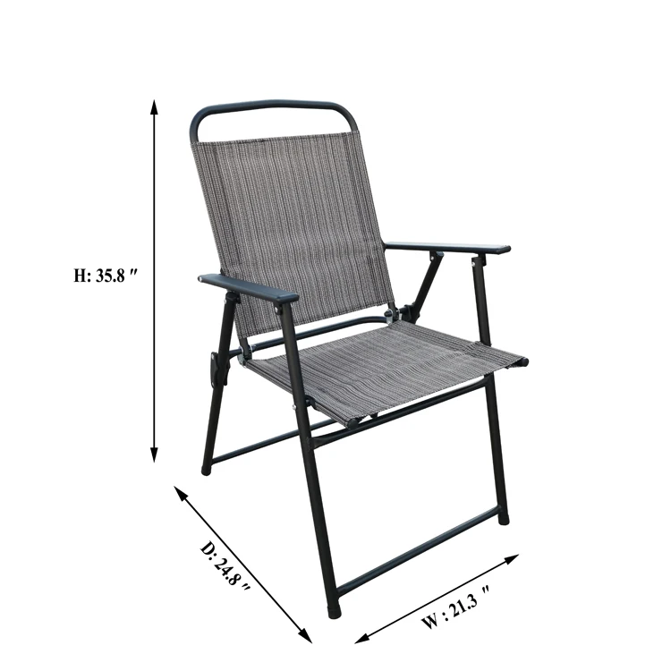 
Folding Chairs and Table Garden Outdoor bistro Furniture Set with Umbrella 