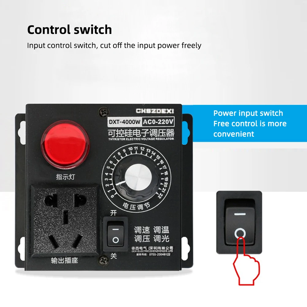 Machinery Electric Variable Speed Controller Thyristor Electronic Voltagere gulator