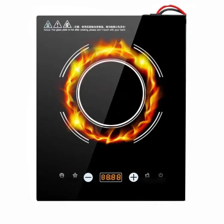 Battery power supply 24VDC 700W car truck use solar induction cooker