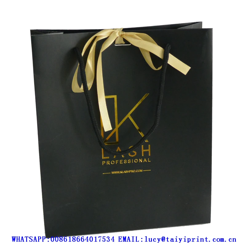 paper bags supplier wholesale custom size print logo clothing shoes paper bag with handles customizable your own logo paper bag