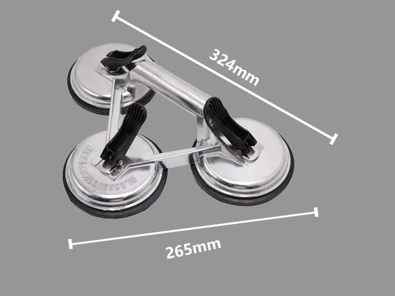 Aluminium single/double/three claws Heavy duty vacuum suction cup glass suction cups for glass