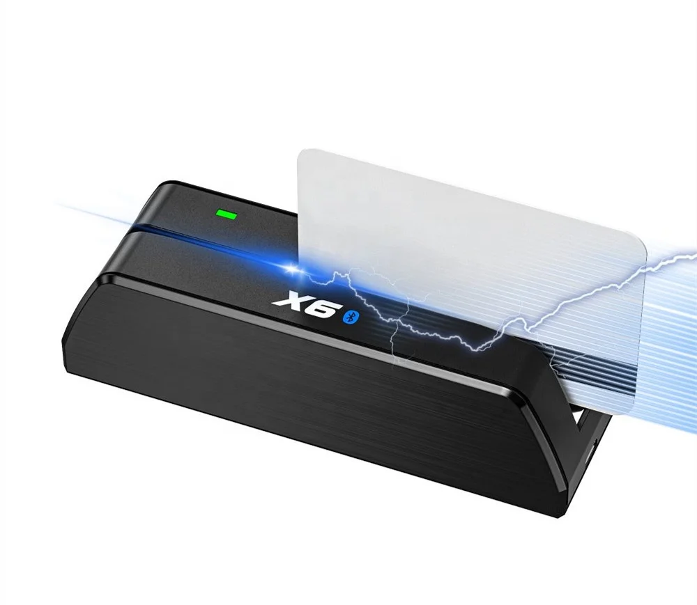Аппарат для оплаты кредитной карты MSRX6BT аппарат MIS PIN pad устройство терминала мини-считыватель чипов кредитных