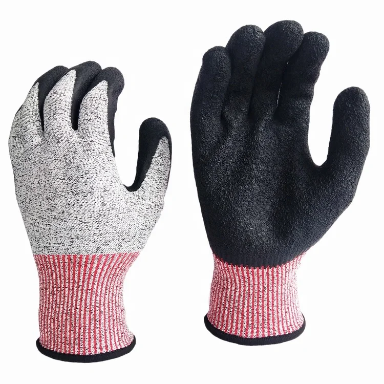 YULAN Latex coated cut resistant gloves, Level 5, CE (62533995130)