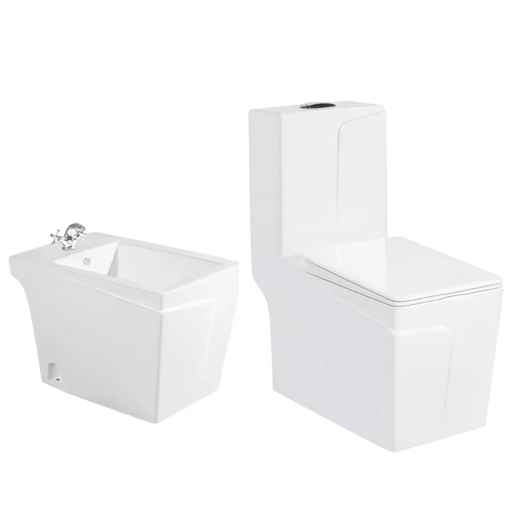 New sanitary ware ceramic bathroom toilet and bidet sets