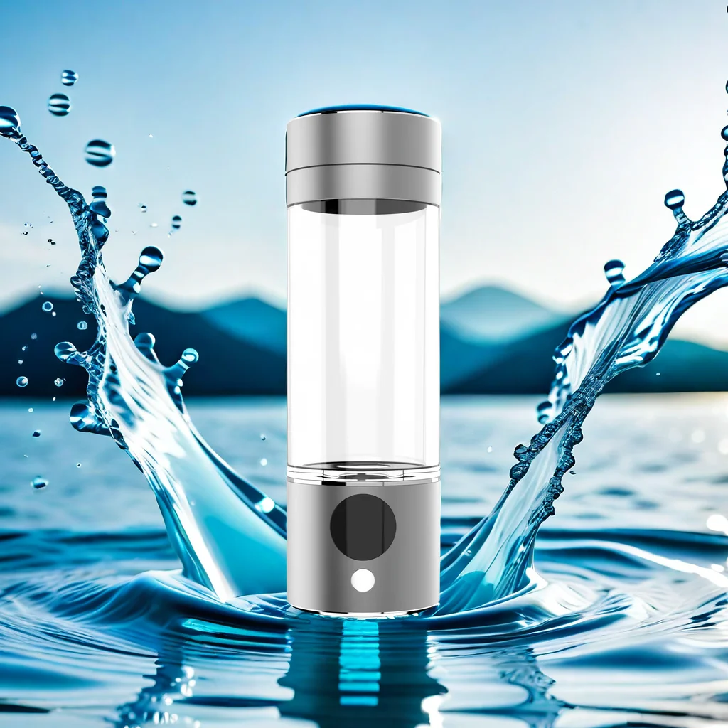 High Hydrogen Concentration Portable Hydrogen Water Generator With 2L Of Capacity With Ph Regulator For Home