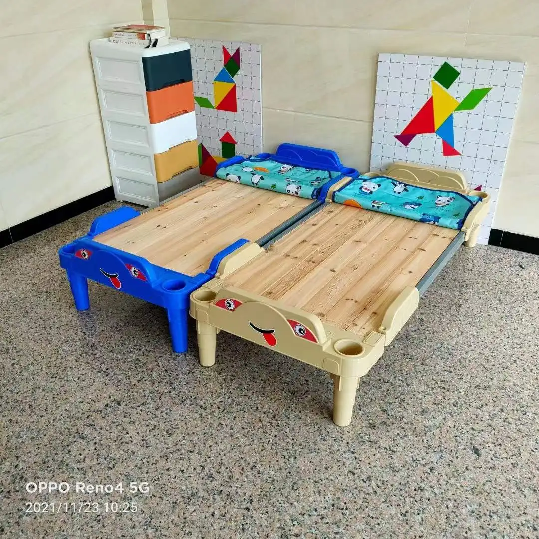 Children Kids Used Bunk Bed for Kids Chit Beds Babe Furniture Double Korean White Wood Box Style Packing Modern Bedroom Color