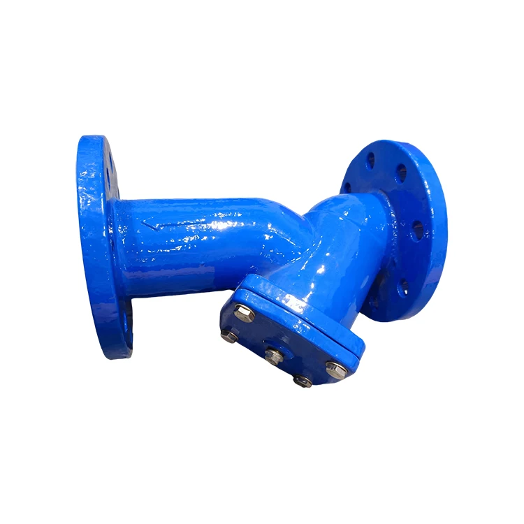 DIN F1 DN300 134KG Flange Filter Cast Iron Y Type Strainer