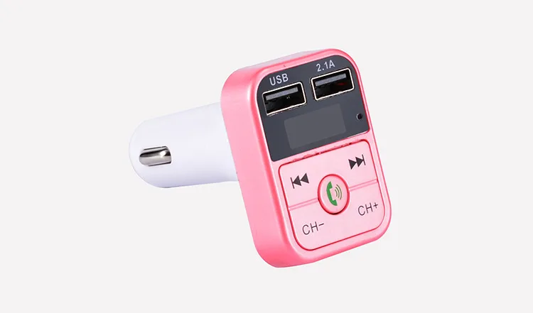  Автомобильный беспроводной аудио-приемник с функцией громкой связи mp3-плеер 2 1 А быстрое зарядное устройство двойным USB BT