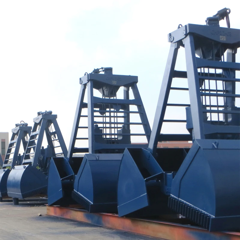 Top quality ocean shipping wireless convenient mechanical clamshell remote control grab bucket for sale