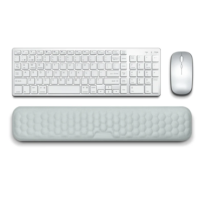 Hot Selling Keyboard Wrist Rest and Wrist Support Set Memory Foam Keyboard Wrist Rest Set for Office