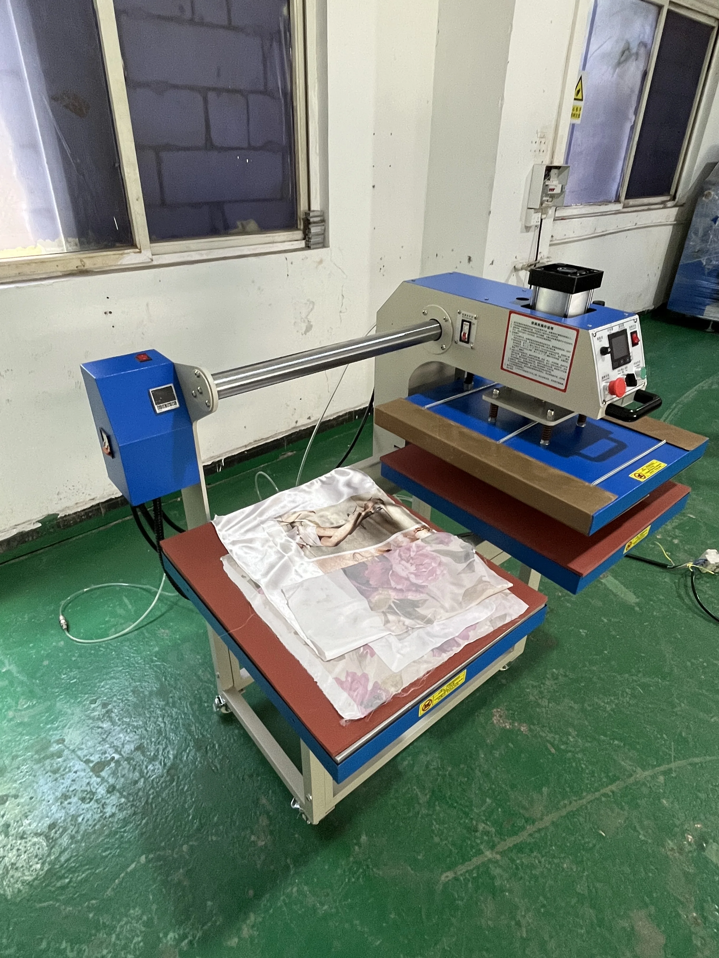 dual pneumatic 16*20 Heat Press Machine For Christmas Halloween