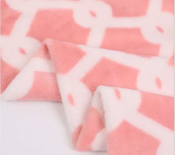 new-product 100% recycled  Waterproof Printed Flannel Fabric For Home Textile