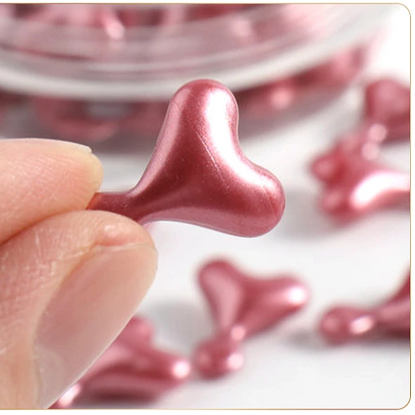 Custom Vitamin ceramide niacinamide EGF capsules anti aging skin care face serum whitening capsule