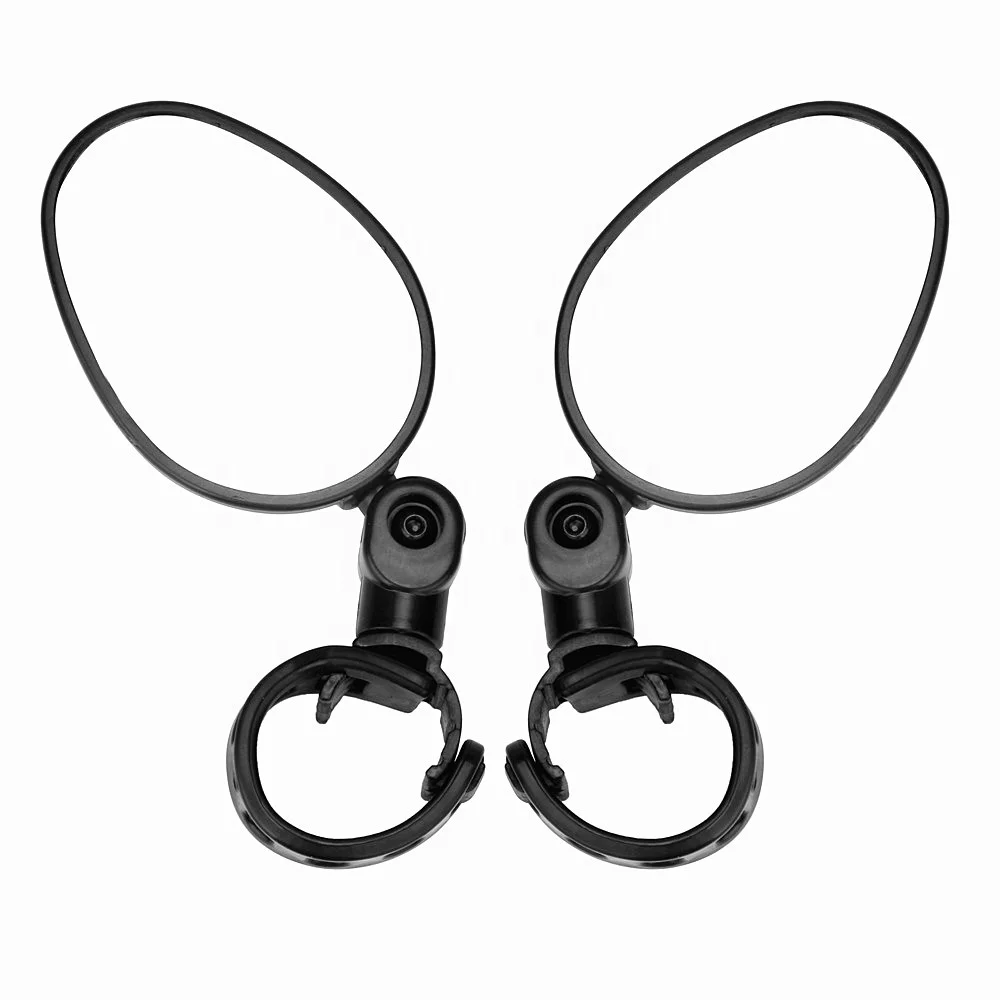 Bike Accessories Bicycle Rearview Mirrors 360 Angle Adjustable Bicycle Rear Mirror Electric Handlebar Rearview Bike Mirror