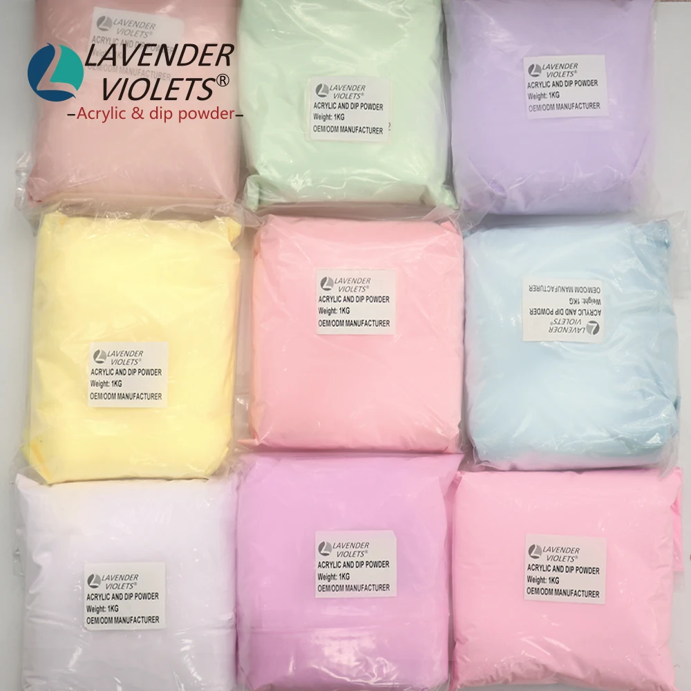 Wholesale OEM clear white natural pink acrylic and Powder in Bulk acrylic powder for Nail Art