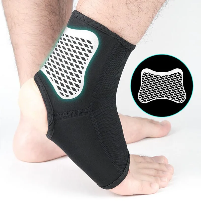 New Custom Color Sport Sprain Basketball Wound Wrap Pad Foot Sleeves Ankle Brace Elastic Ankle Support Pads