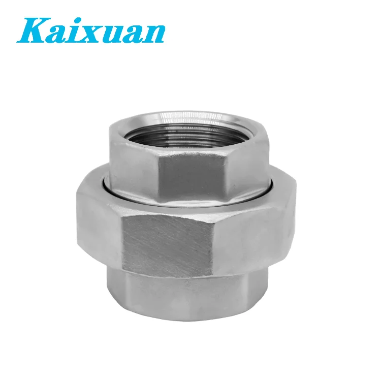 BSP stainless steel pipe fittings 304/316 union cap coupling thread pipe fittings Cross Pipe Fittings  45 /90Degree elbow