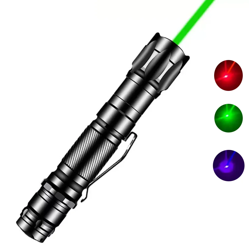 New-high-end High Power Laser Pen Red Green Purple Sky Star Pattern Customized Laser Indicator  DOE Circular laser diy