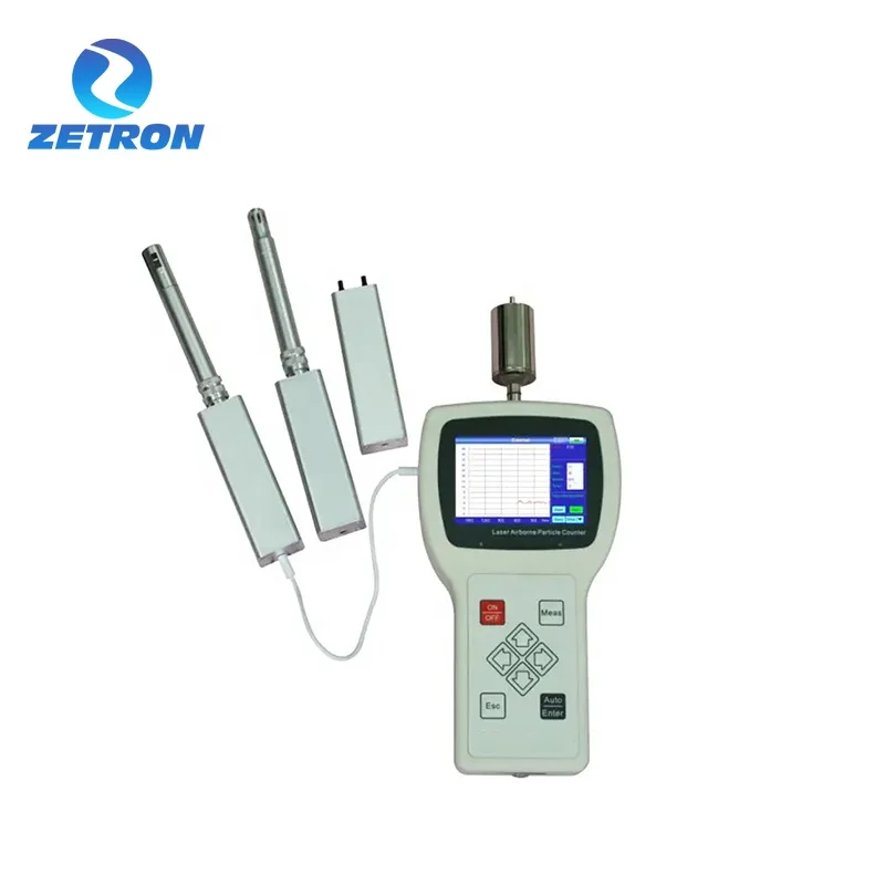 Zetron H630 Pharmaceutical Factory Air Quality Monitor Handheld Airborne Particle Counter