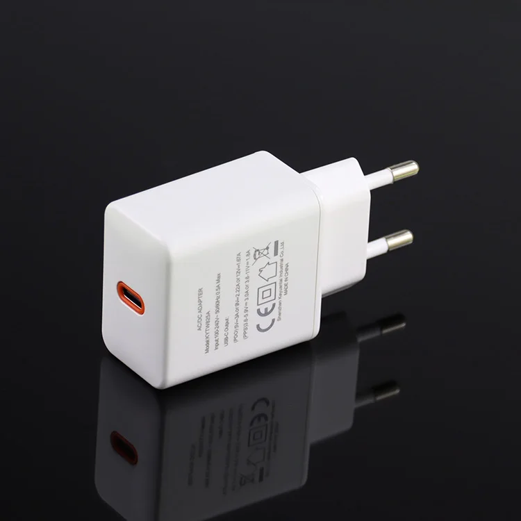 100-240V AC DC 20W USB C Power Adapter Type C Fast Charger PD QC3.0 PPS Mobile Phone USB Wall Charger For Phone 12 13 Pro Max