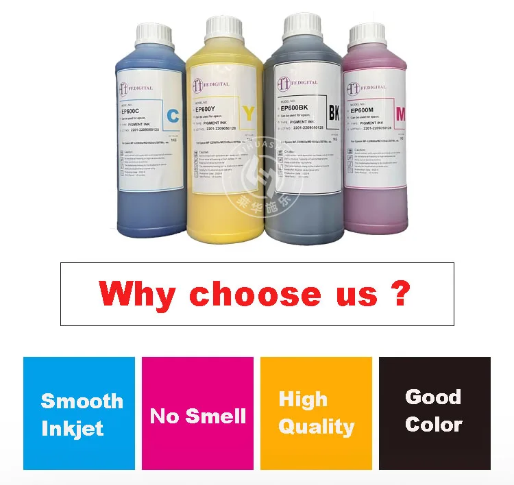 High Quality printer compatible dye Ink refill Ink for Epson Ink Printer CYMK