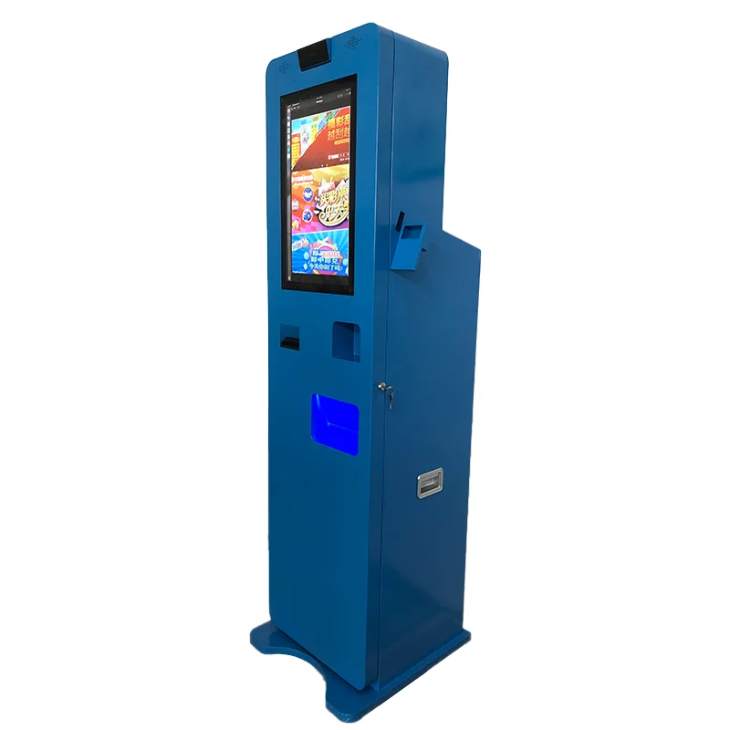 Custom ID SIM Card Ticket Vending Machine Sport Lottery Betting Self-Service Kiosk for Casino Gaming