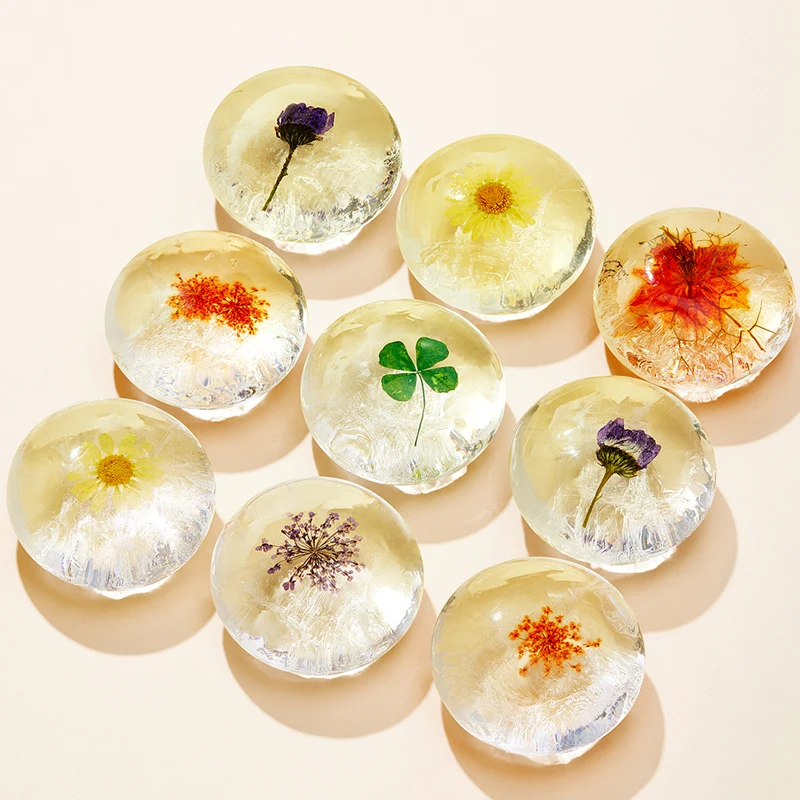 OEM IMAGES handmade natural flower multi fragrance body bathing amino acid kid soap with kids cleansing soap