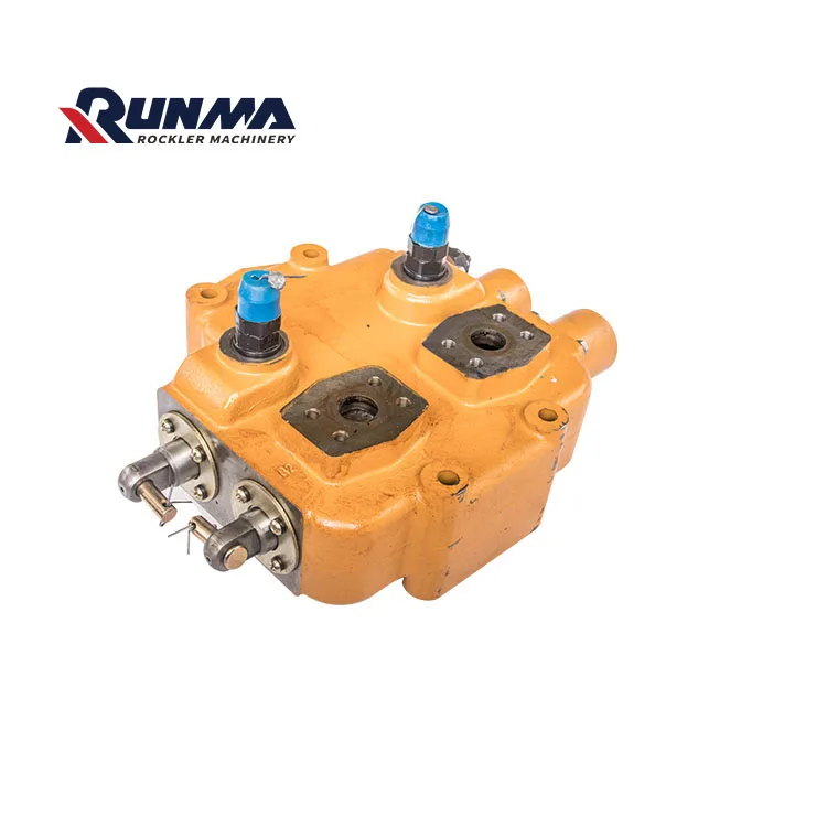 Запасные части для 4120002303 погрузчика Runma 9F850-59A020000A0 гидравлический многоходовой клапан